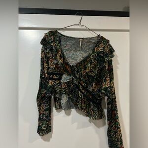 Free People Floral Women's Top